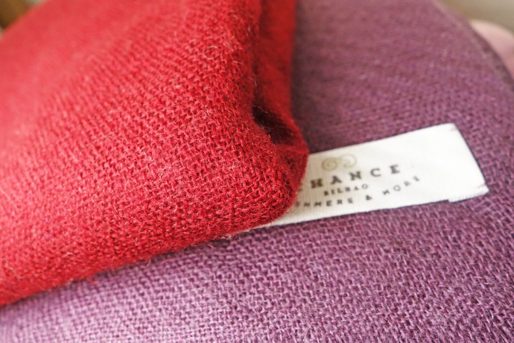 Chance - tienda especializada en tejidos naturales, como el Cashmere Bilbao