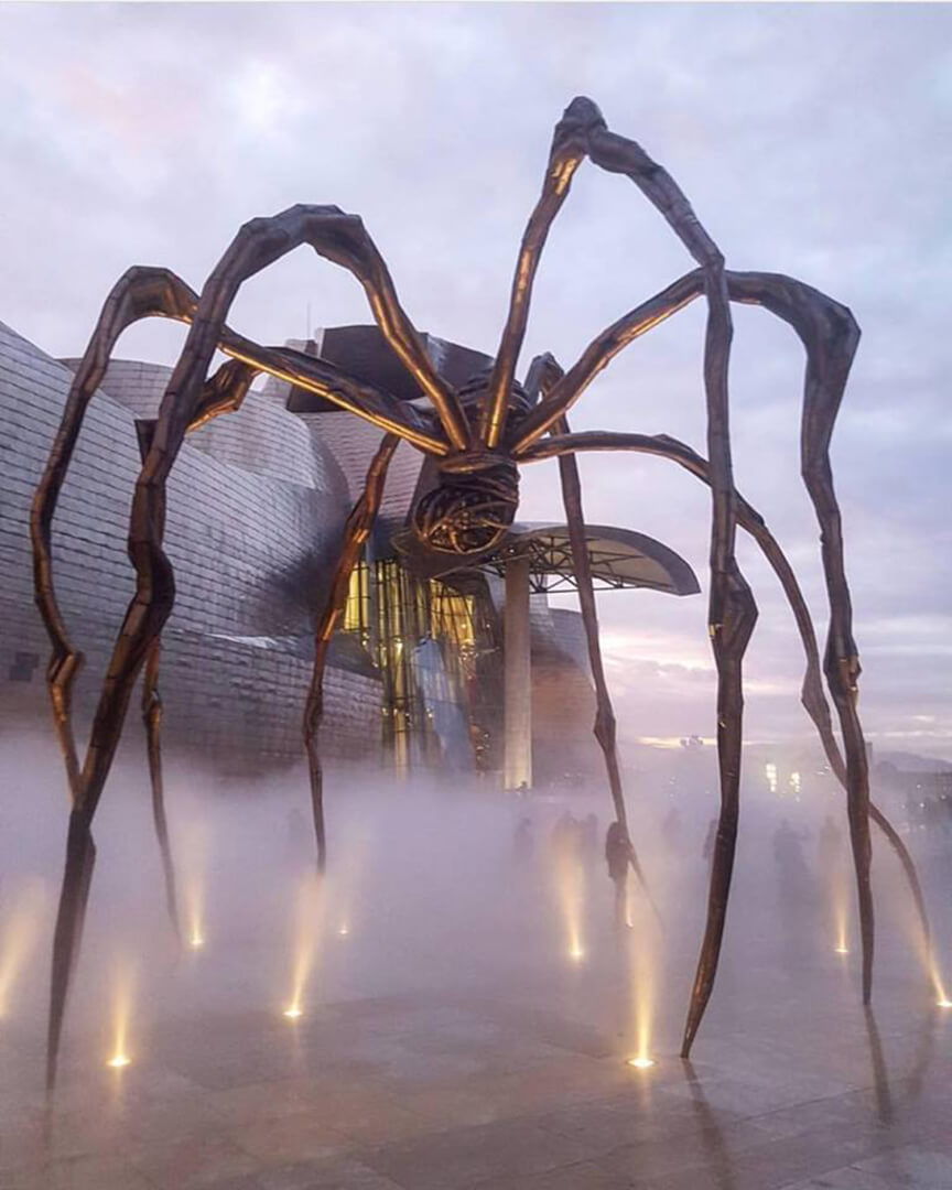 La araña del Museo Guggenheim