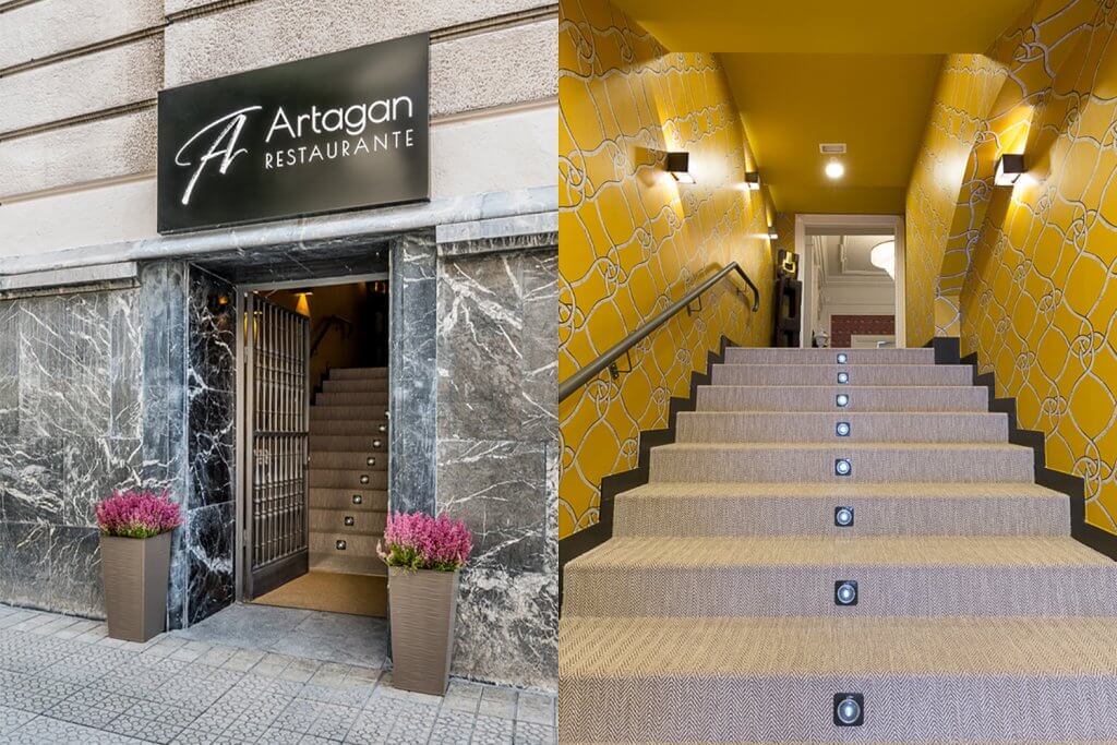 Artagan Restaurant. Seasonal Kitchen with modern avant-garde touches Bilbao