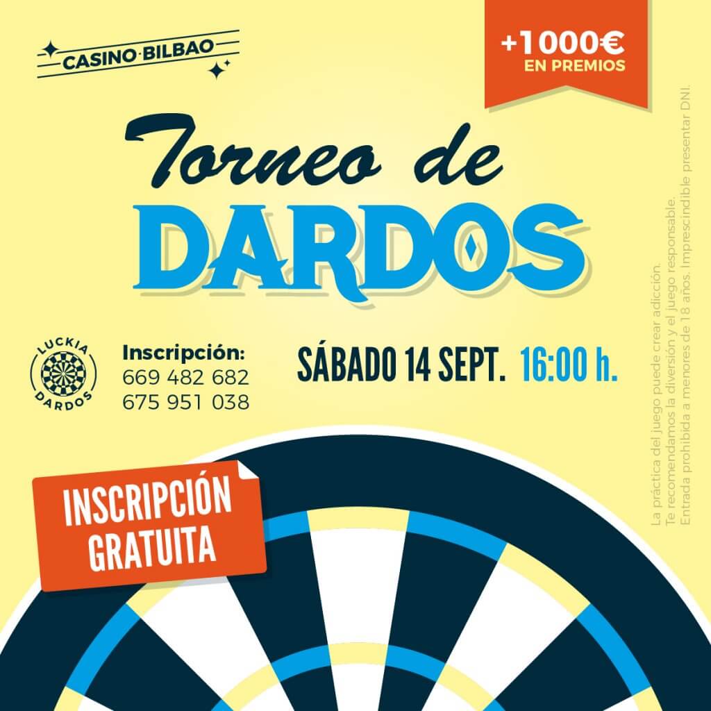 Torneo de dardos en Casino Bilbao