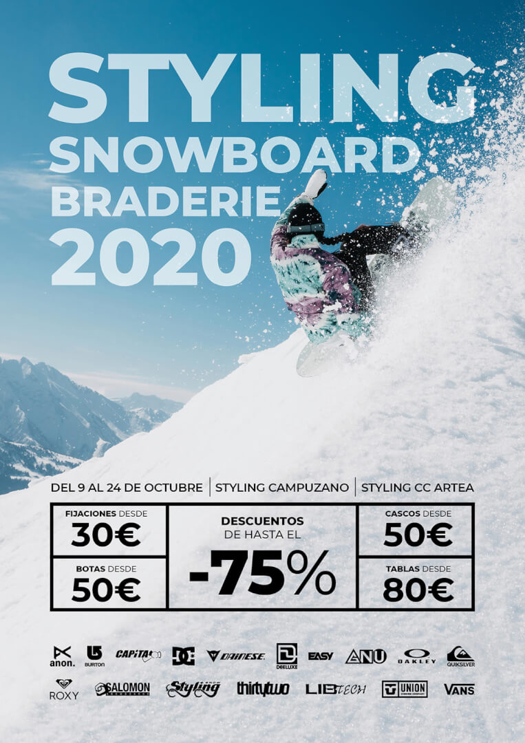 STYLING Snowboard Braderie 2020