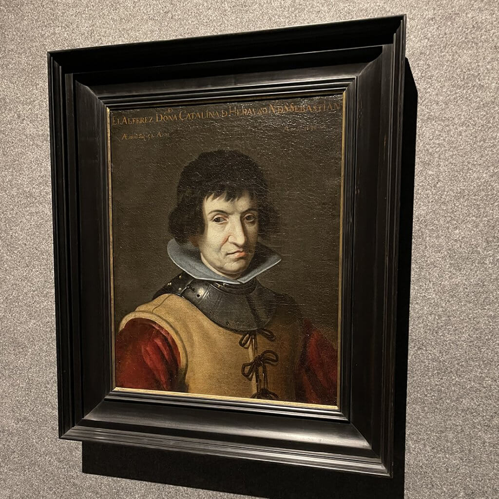 El retrato de Erauso en hombre podría considerarse como uno de los primeros retratos “trans” de la historia del arte renacentista