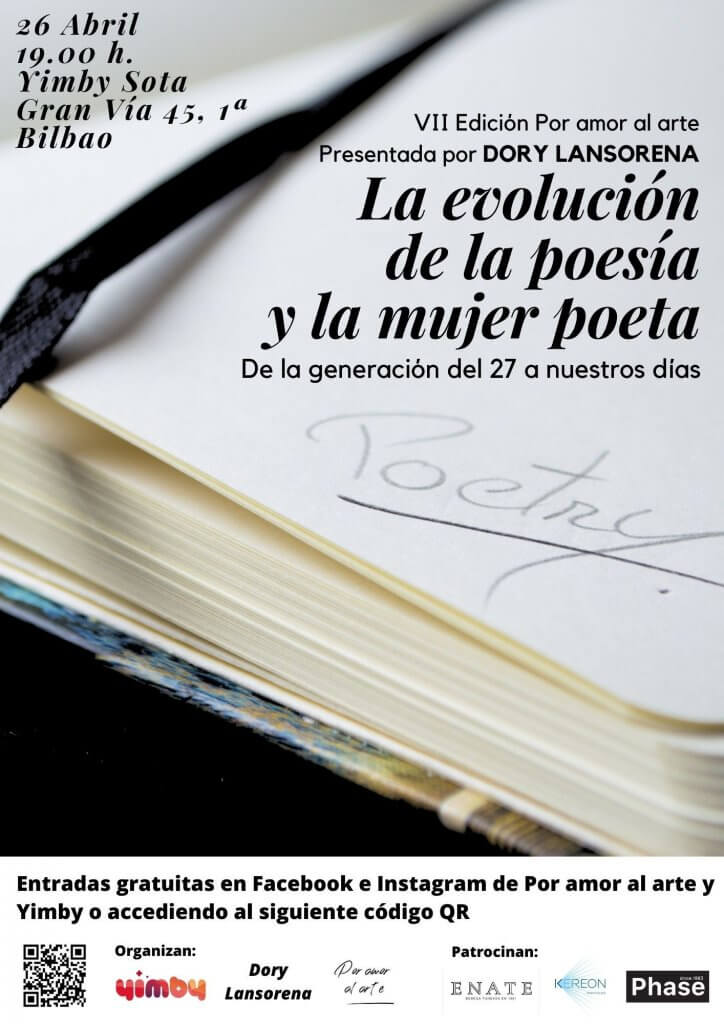 "La evolución de la poesía y la mujer poeta" De la generación del 27 a nuestros días