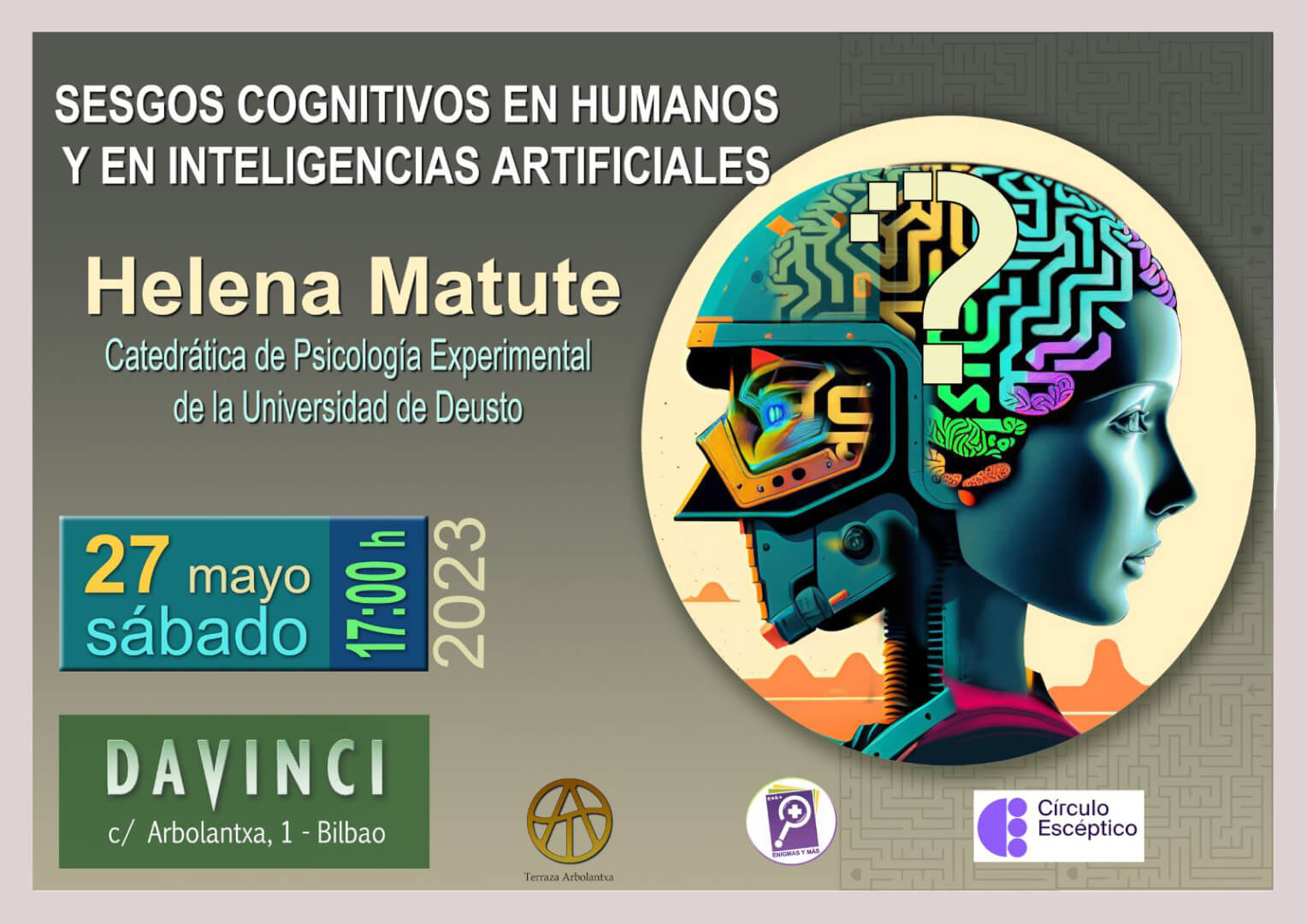 Sesgos cognitivos en humanos y en inteligencias artificiales