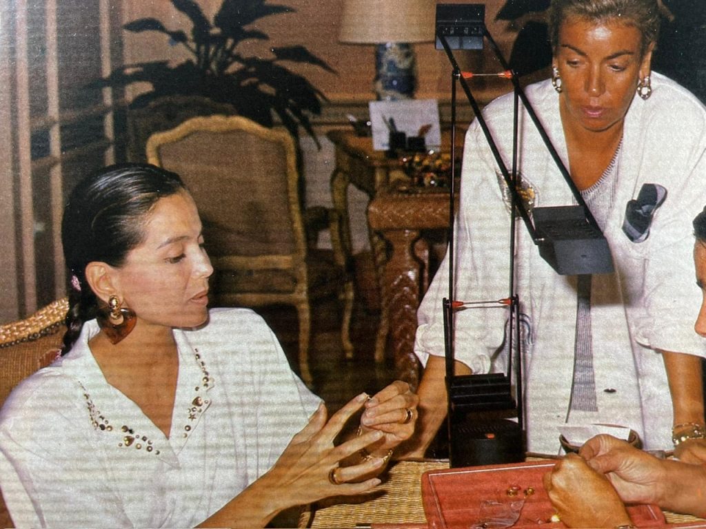 Isabel Preysler ha sido una de las clientas de joyería Pradera.