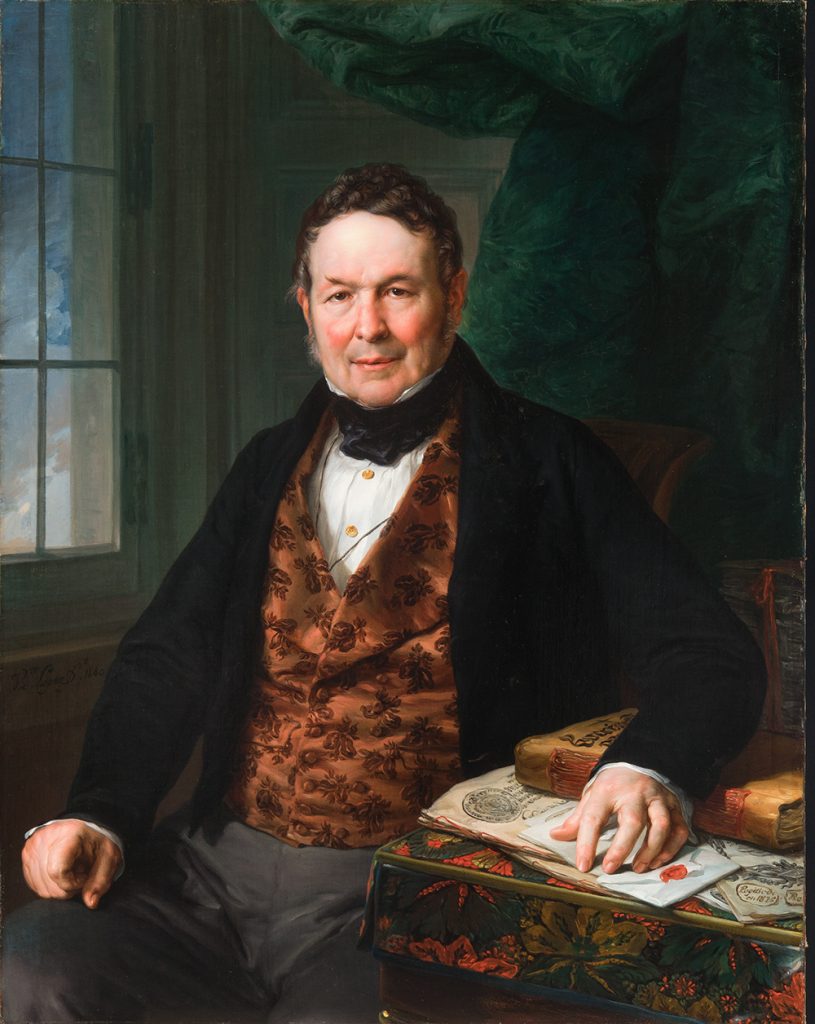 López, Vicente Valencia, 19/09/1772 - Madrid, 22/06/1850 Retrato de Matías Sorzano Nájera
1840
Óleo
Lienzo
106 x 82 cm
Adquirido en 2005