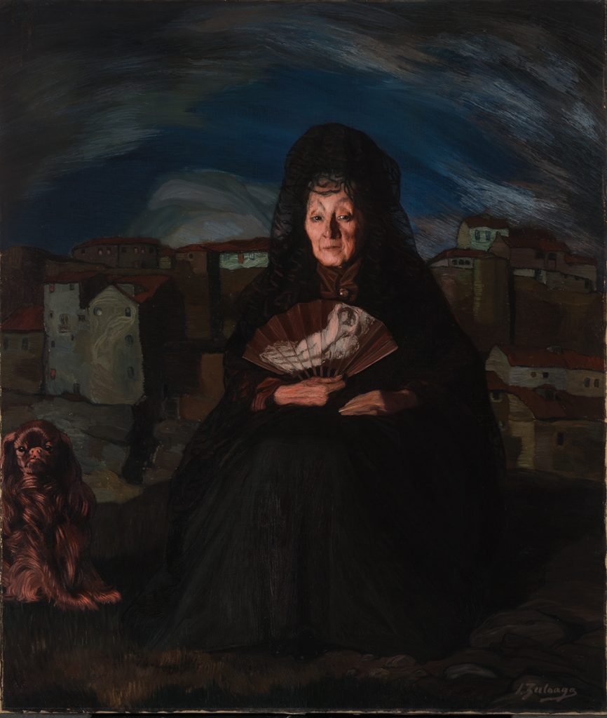 Retrato de doña Rosita Gutiérrez. Zuloaga (1914-1915)