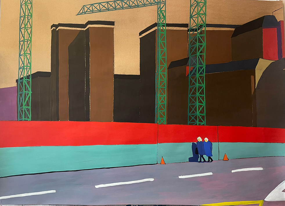 Intermodal en construcción. María Bascones