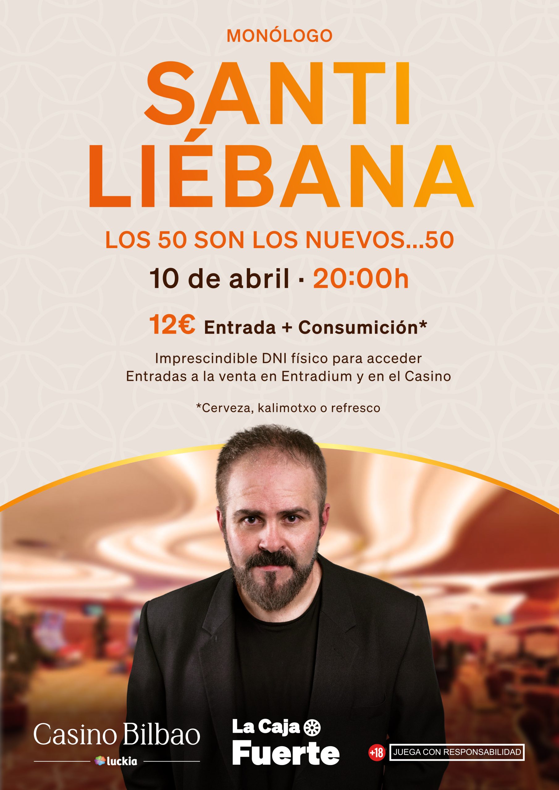 Santi Liébana en Casino Bilbao