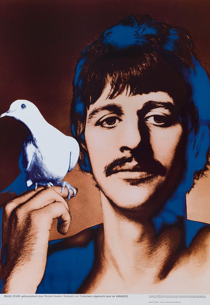 Richard Avedon
(1923-2004)
Impreso por Waterlow & Sons Ltd,
Londres
Ringo Starr
1968
Offset sobre papel
Donación de colección particular en
2015