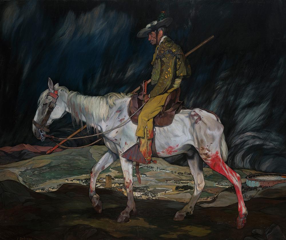 Ignacio Zuloaga
(1870 -1945)
La víctima de la fiesta
1910
Óleo sobre lienzo
The Hispanic Society Museum &
Library, Nueva York, en depósito en el
Museo de Bellas Artes de Bilbao
desde 2007